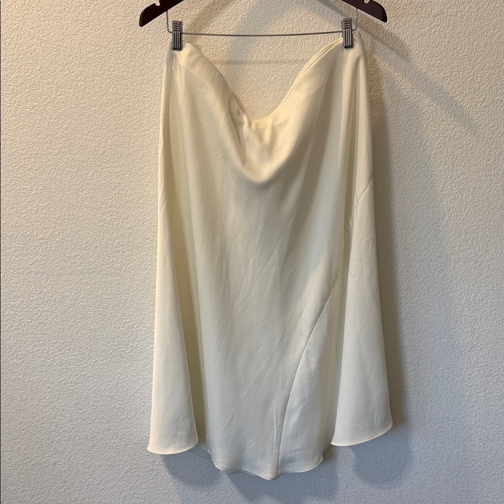 a new day Ivory A-Line Skirt